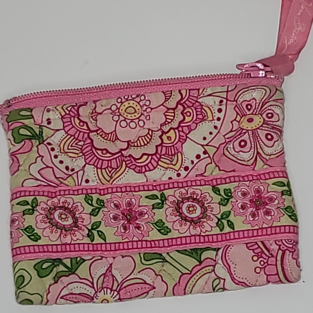 Vera Bradley zippered card holder/ coin purse